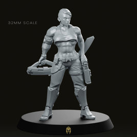 Halyna Cyberpunk Miniature