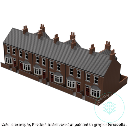 Hc010A – 6X Terrace House Pack N Scale Building