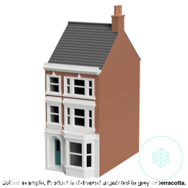 Hm002 – Terraced House N Scale Building