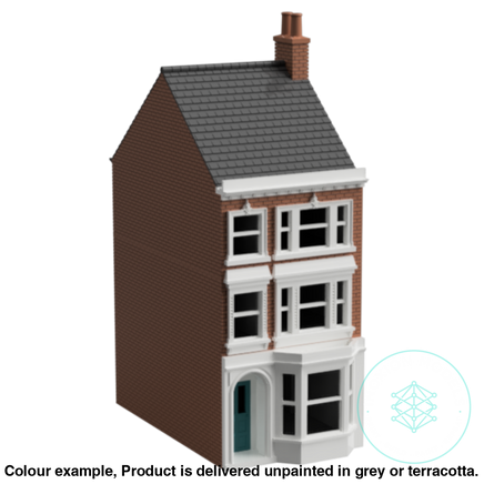 Hm002 – Terraced House N Scale Building