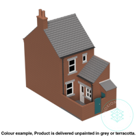 Hm004A – Terraced House N Scale Building