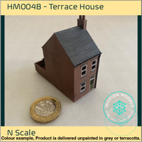 Hm004B – Terraced House N Scale Building