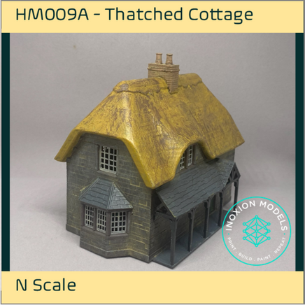 HM009A – Thatched Cottage N Scale N Scale Building