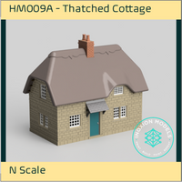 HM009A – Thatched Cottage N Scale N Scale Building