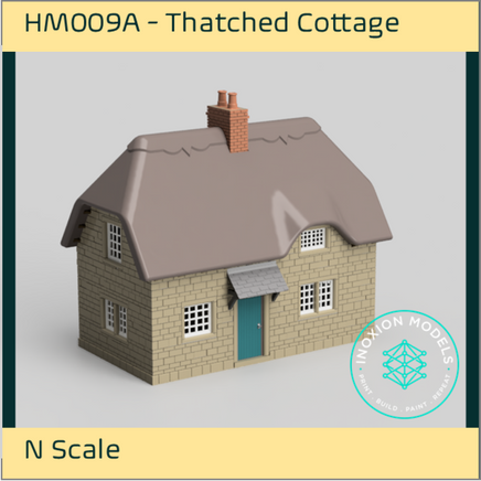 HM009A – Thatched Cottage N Scale N Scale Building