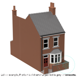 Hm010A – Terrace House N Scale Building