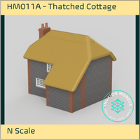 HM011A – Thatched Cottage N Scale N Scale Building