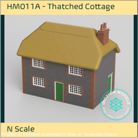 HM011A – Thatched Cottage N Scale N Scale Building