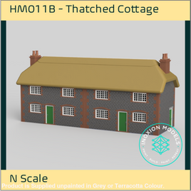 HM011B – Thatched Cottage N Scale N Scale Building