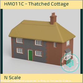 HM011C – Thatched Cottage N Scale N Scale Building