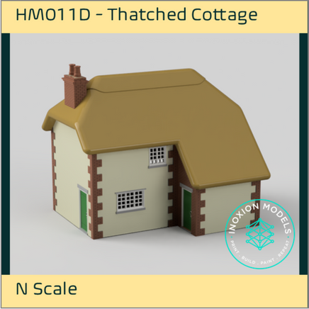 HM011D – Thatched Cottage N Scale N Scale Building