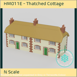 HM011E – Thatched Cottage N Scale N Scale Building