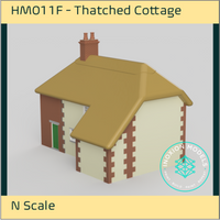 HM011F – Thatched Cottage N Scale N Scale Building
