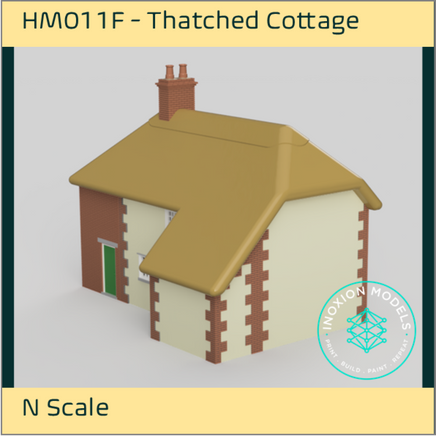 HM011F – Thatched Cottage N Scale N Scale Building