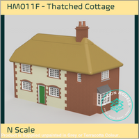 HM011F – Thatched Cottage N Scale N Scale Building
