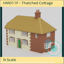 HM011F – Thatched Cottage N Scale N Scale Building