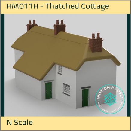 HM011H – Thatched Cottage N Scale N Scale Building