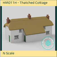 HM011H – Thatched Cottage N Scale N Scale Building