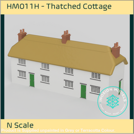 HM011H – Thatched Cottage N Scale N Scale Building