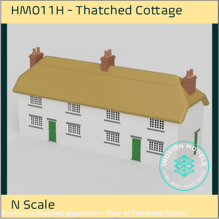 HM011H – Thatched Cottage N Scale N Scale Building
