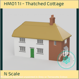 HM011I – Thatched Cottage N Scale N Scale Building