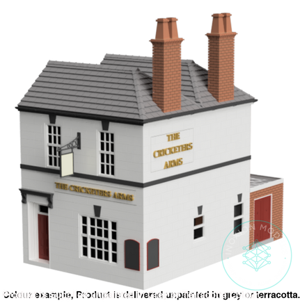 Hm101 – Pub/Hotel N Scale Building