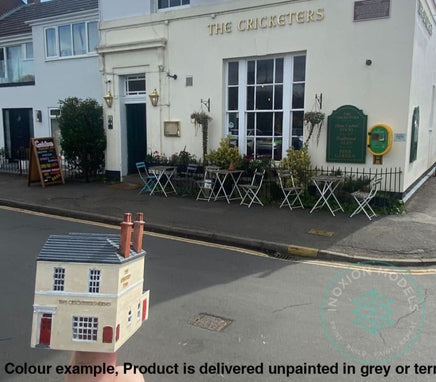 Hm101 – Pub/Hotel N Scale Building
