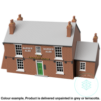 Hm104 – The Crooked House Pub N Scale Building