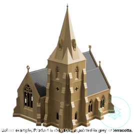 Hm302 – Church N Scale Building