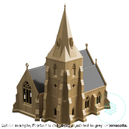 Hm302 – Church N Scale Building