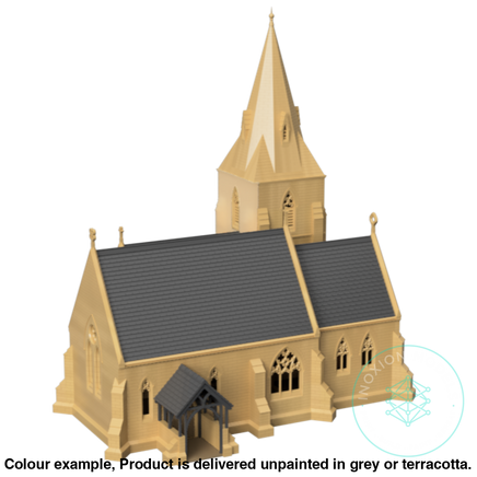 Hm302 – Church N Scale Building