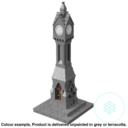 Hm303 – Town Clock N Scale Building