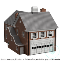 Hm304 – Fire Station N Scale Building