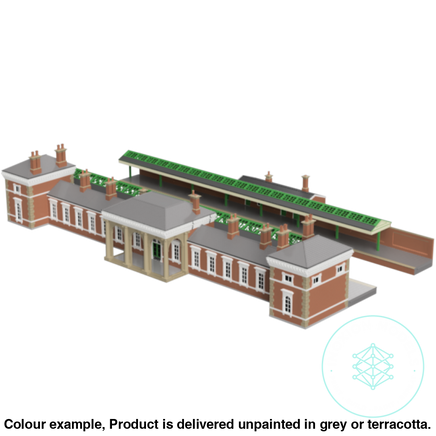 Hm800A – Station Building N Scale