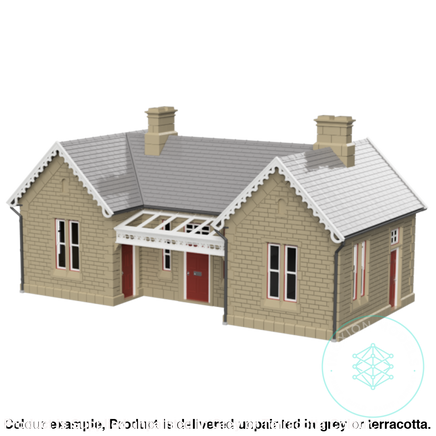Hm805A – Lms Station Building N Scale