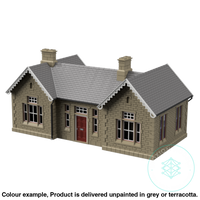 Hm805A – Lms Station Building N Scale