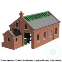 Hm806A – Lner Goods Shed N Scale Building