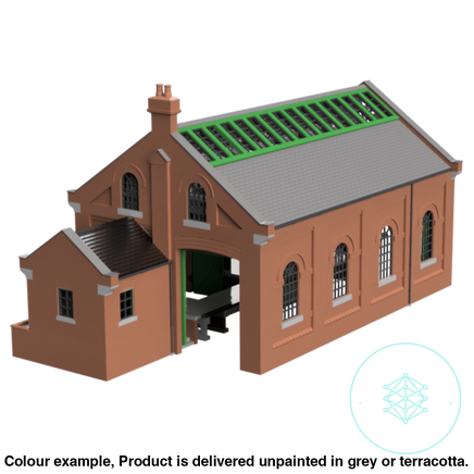Hm806A – Lner Goods Shed N Scale Building