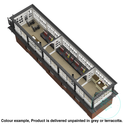 Hm809A – Lms Signal Box N Scale Building