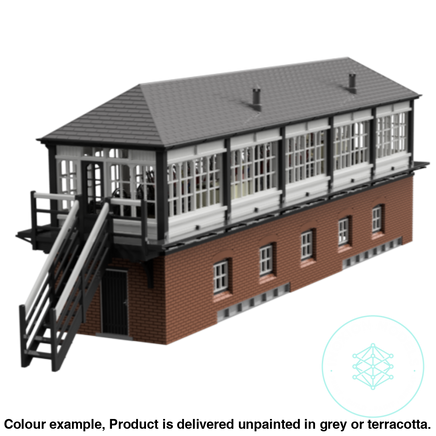 Hm809A – Lms Signal Box N Scale Building