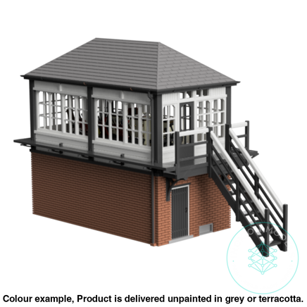 Hm809B – Lms Signal Box N Scale Building