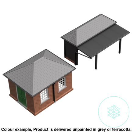 Hm811A – Lner Tram Station N Scale Building