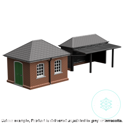 Hm811A – Lner Tram Station N Scale Building