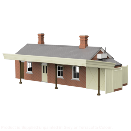 HM812A – GWR Station N Scale N 1:148 N Scale Building