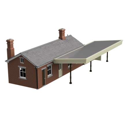 HM812A – GWR Station N Scale N 1:148 N Scale Building