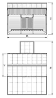 HM813B – GWR Goods Shed N Scale N 1:148 N Scale Building