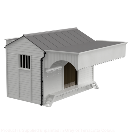 HM813B – GWR Goods Shed N Scale N 1:148 N Scale Building