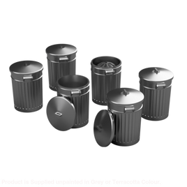 Ho100B – Dustbins N Scale Accessory