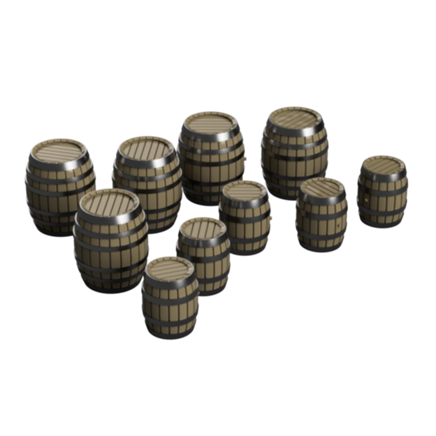 Ho207A – Barrels N Scale Accessory