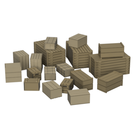 Ho208A – Crates N Scale Accessory